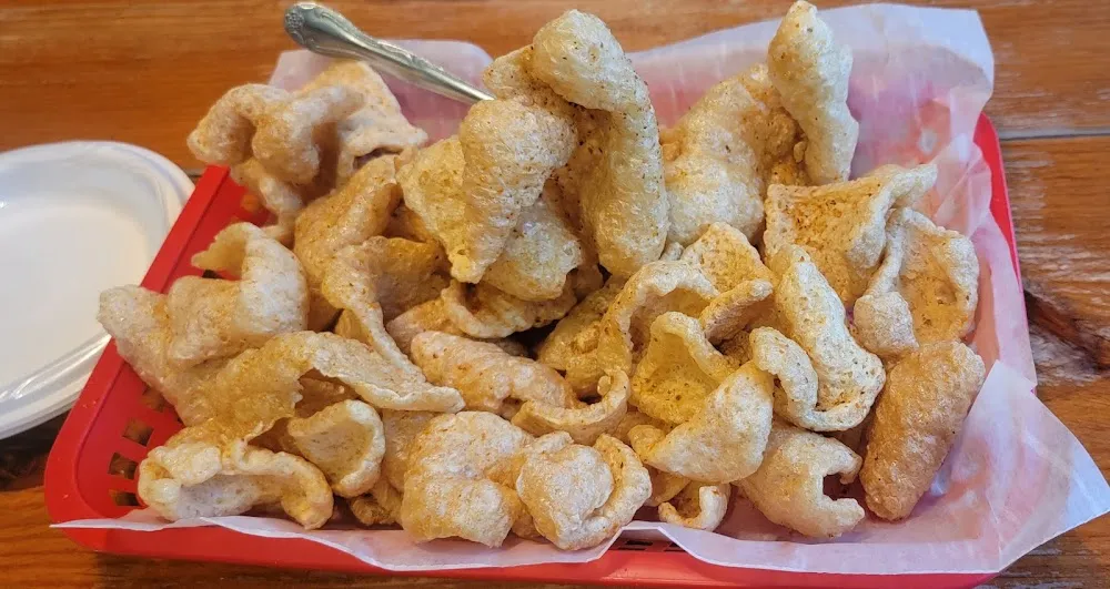 Freshly Cooked Pork Rinds