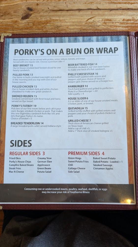 Porkys BBQ of Paoli Menu image 4